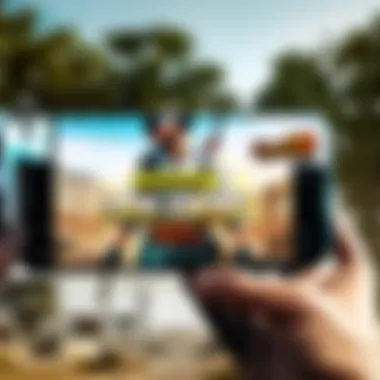 Player using android emulator for PubG