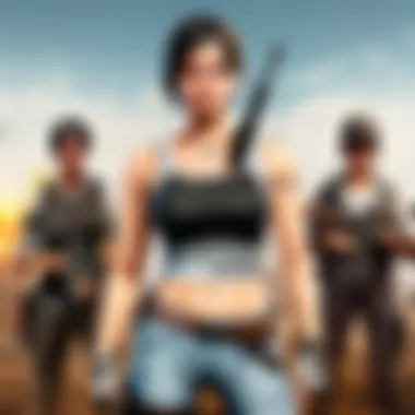 Customizing characters in PUBG APK