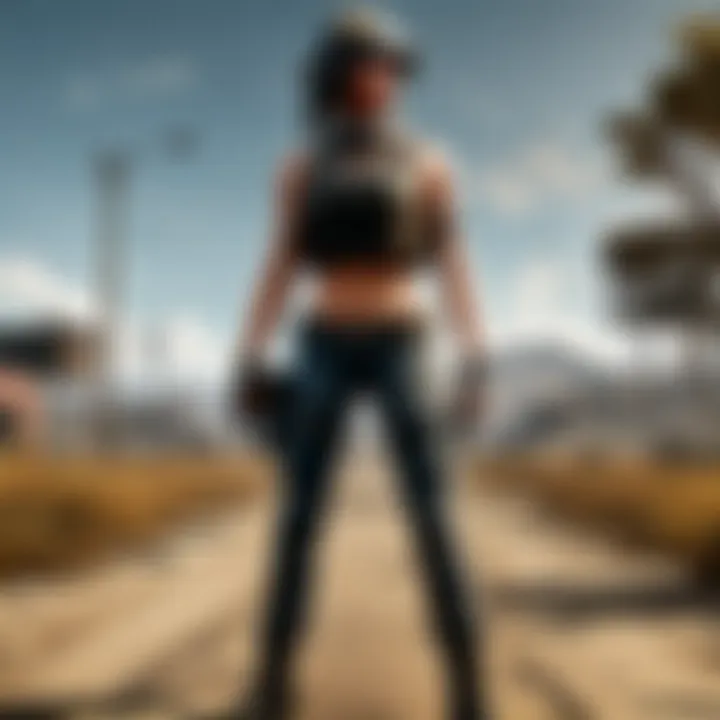 Smartphone with PUBG loading screen