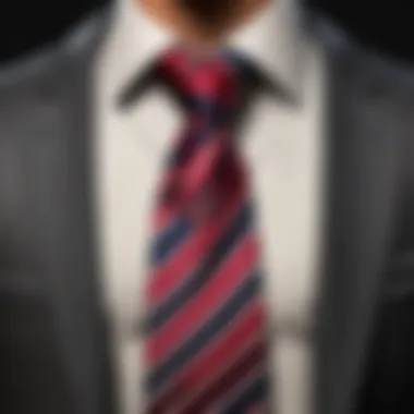 Evolution of Necktie Silhouettes