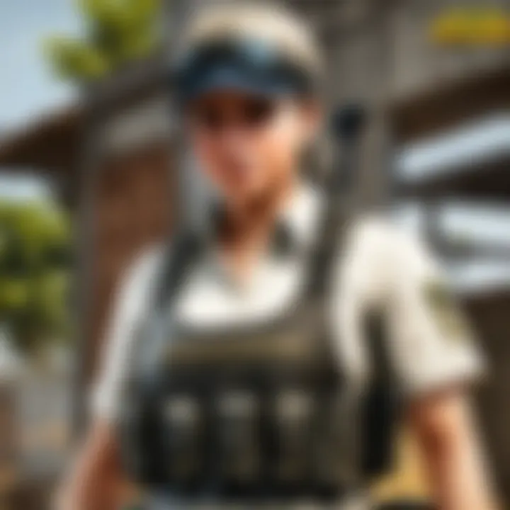 A detailed analysis of characters in the PUBG game