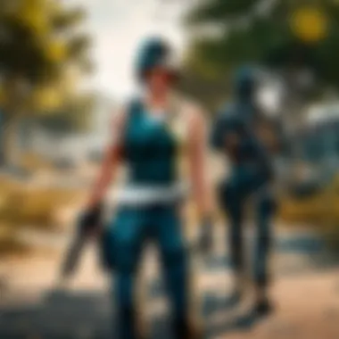 Strategic gameplay in PUBG New State APK