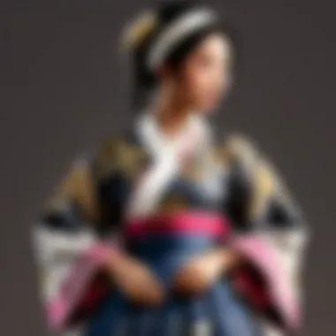 Modern Hanbok Fabric Textures