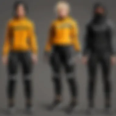 Latest versions of vector tracksuits in PUBG