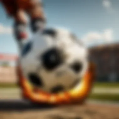 Precision-driven soccer ball kicking