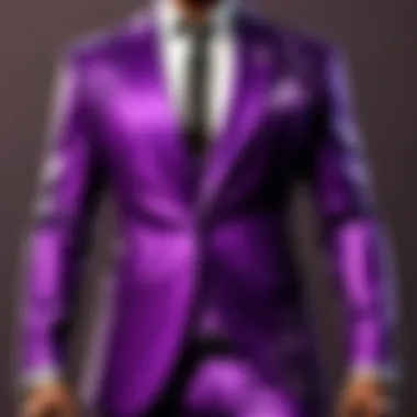 Modern-Day Styling Trends for Purple Tuxedo Jacket