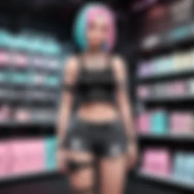 Pastel Goth Accessories Showcase