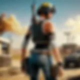 Illustration of PUBG mobile APK download process on PC