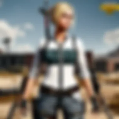 Character customization options in PUBG universe