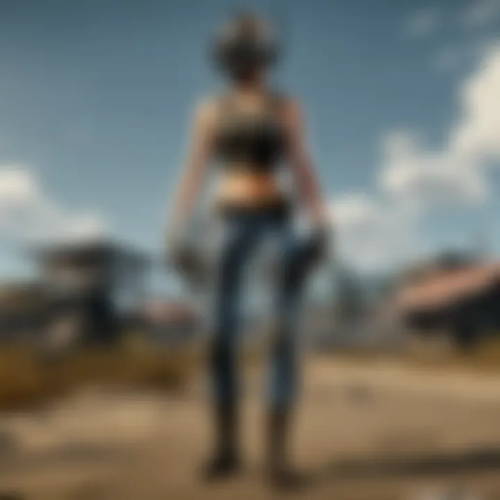 Exploring character profiles in PUBG