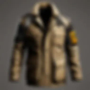 Stylish PUBG Coat with Utility Pockets