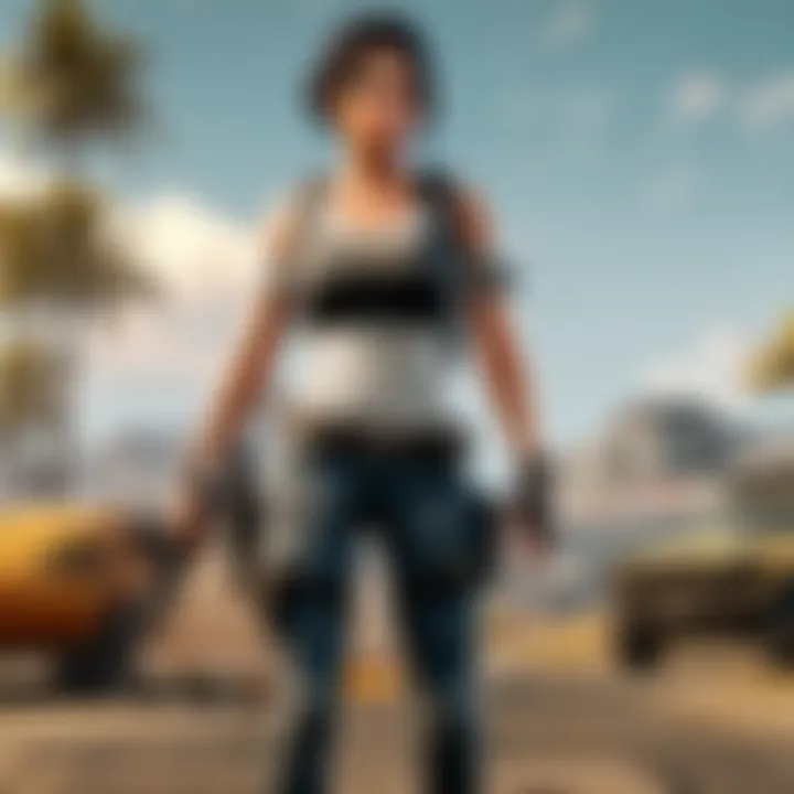 Customization options in PUBG Mobile APK