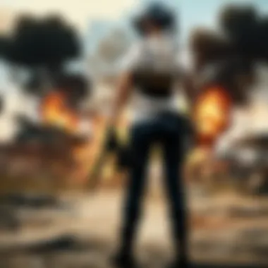 Abstract representation of PUBG PC download process