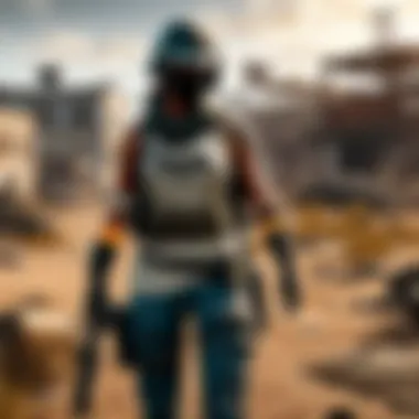 PUBG Virtual Battle Royale Concept Art