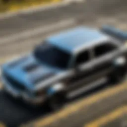 Reflective Elegance Car Skin