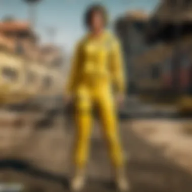 Strategic Advantage of Yellow Tracksuit in PUBG